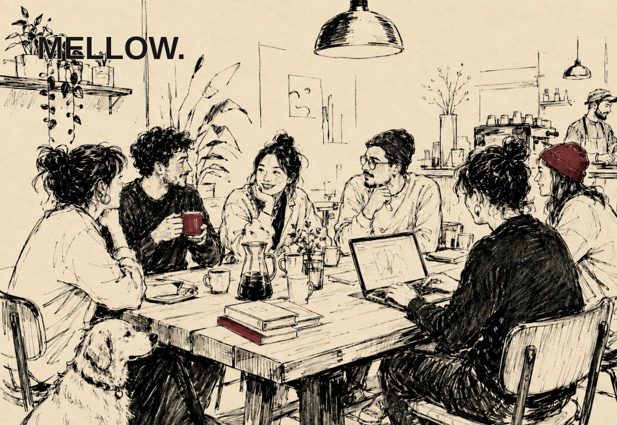 Главная страница проекта Mellow Coffee